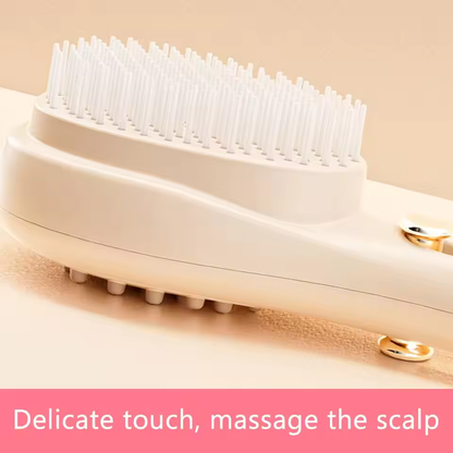 MeltedSmile™ Self-Cleaning Hair Brush Anti-Static Massage Comb