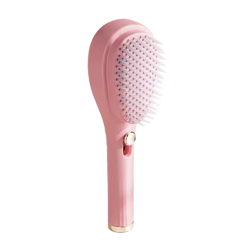 MeltedSmile™ Self-Cleaning Hair Brush Anti-Static Massage Comb